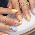 Lemon-Inspired Nail Art Set