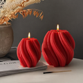Twist Glow Scented Candle (Red)