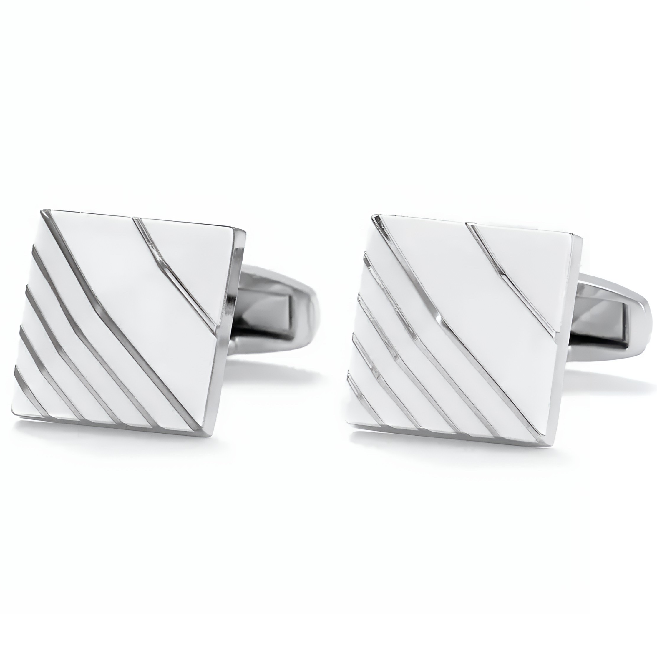 Linear Ice Cufflinks