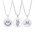Smiley Pendant Necklace