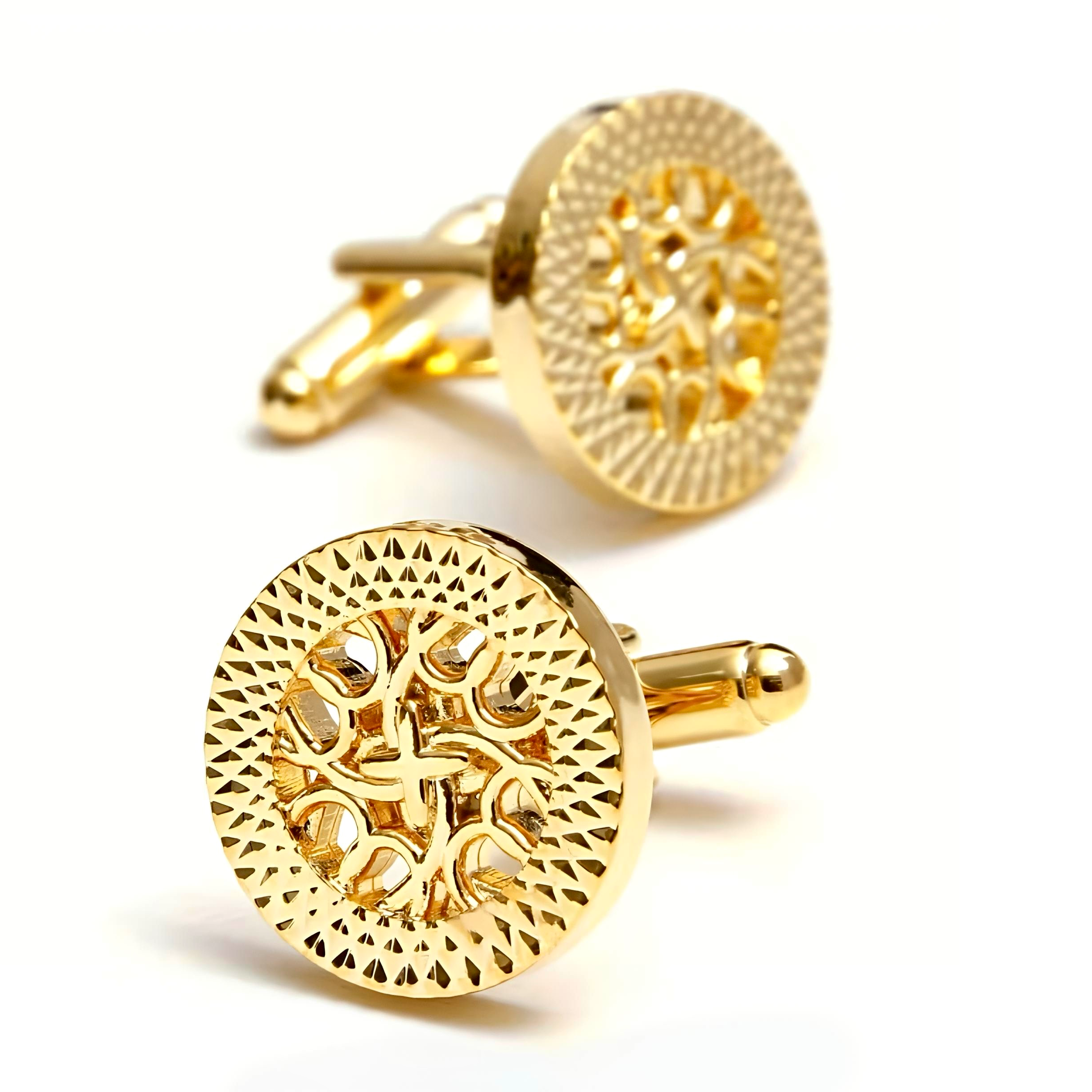 Golden Crest Cufflinks 2