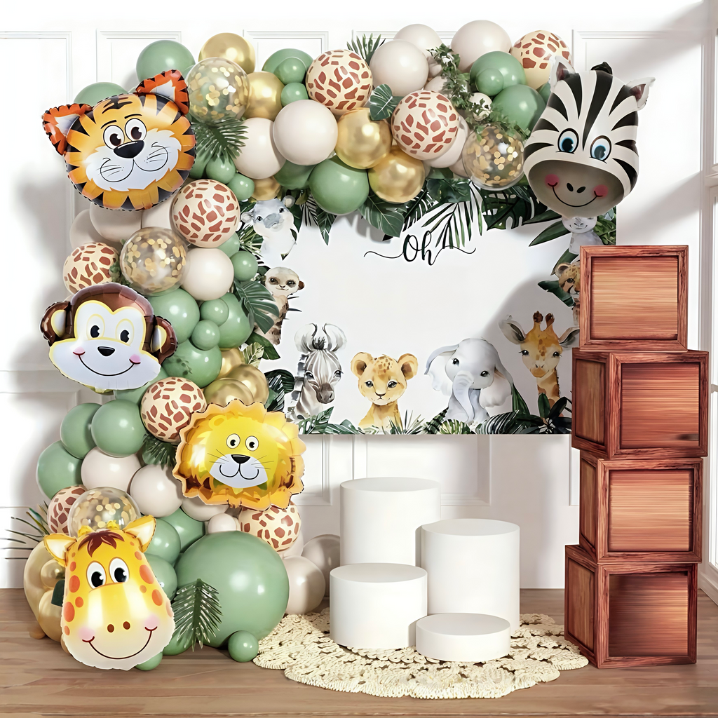 Jungle Animal Balloon Set