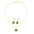 Emerald Luck Jewelry Set