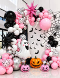 Pink and Black Balloon Decoration Set - Balloon | Asena Boutique Qatar