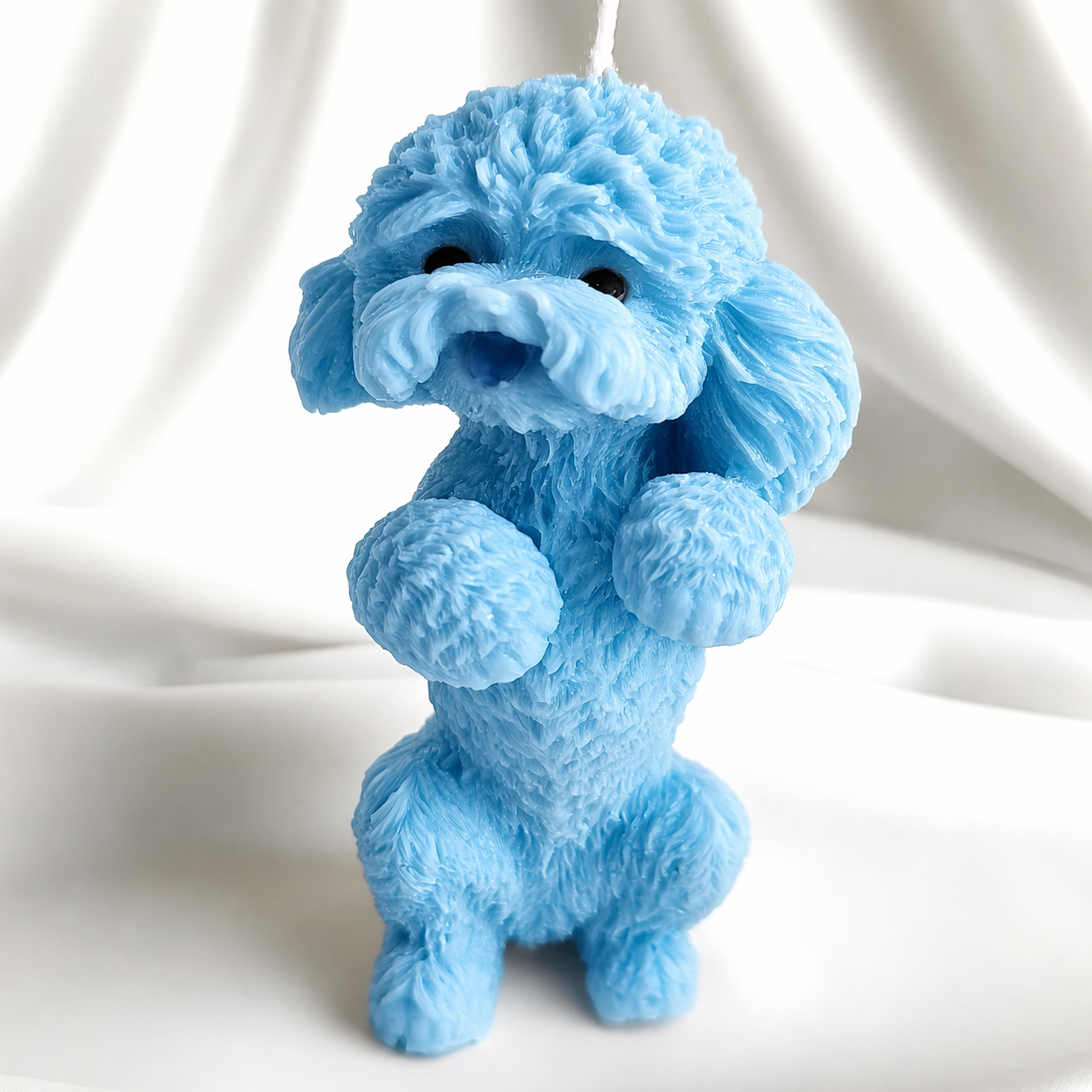 Poodle Pals Scented Candle 9cm(Blue)