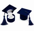 Blue Graduation Cap Ring Box - Graduation Gift | Asena Boutique Qatar