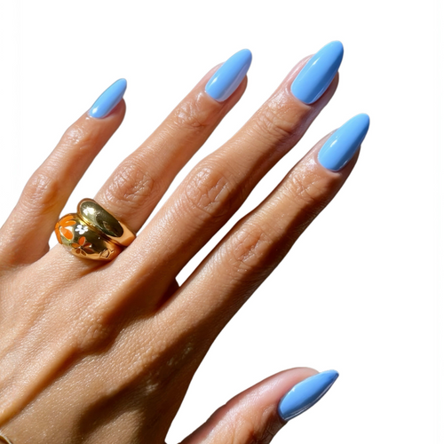 Blue Press-on Nails