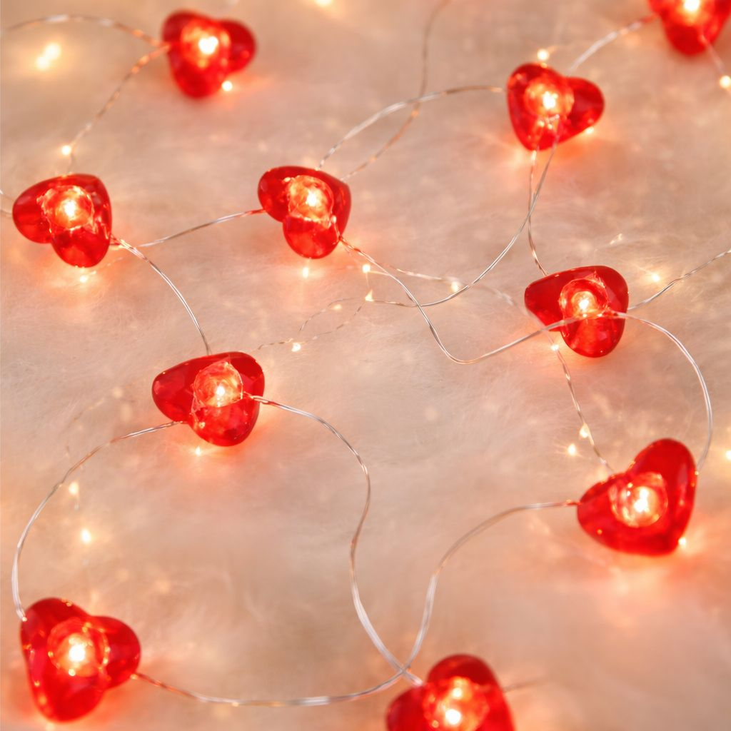 Heart Glow Fairy Lights