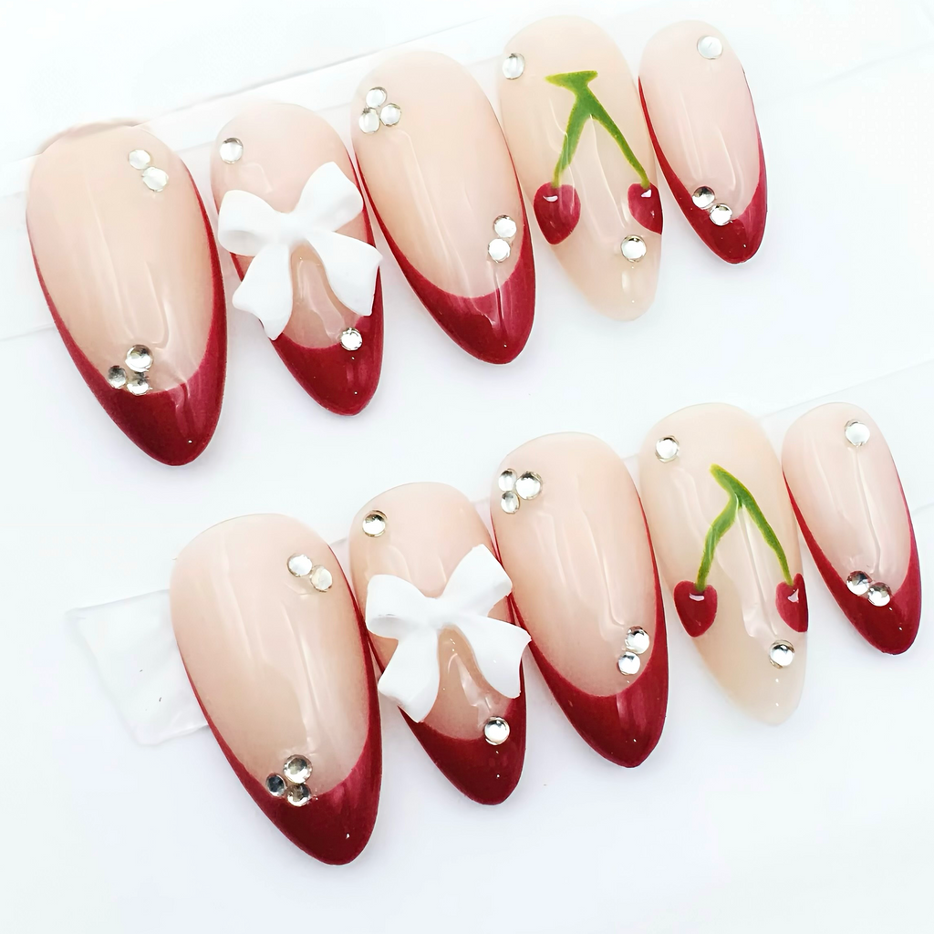 Cherry Belle Press-on Nails