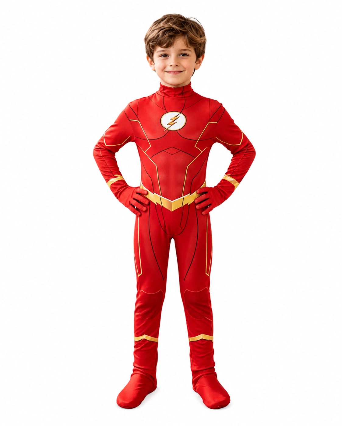 Red Superhero Costume - Party Costume | Asena Boutique Qatar
