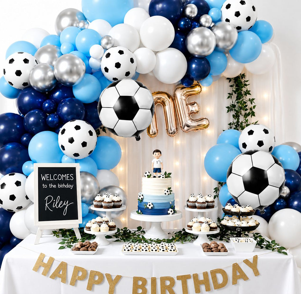 Soccer Theme Balloon Decoration Kit