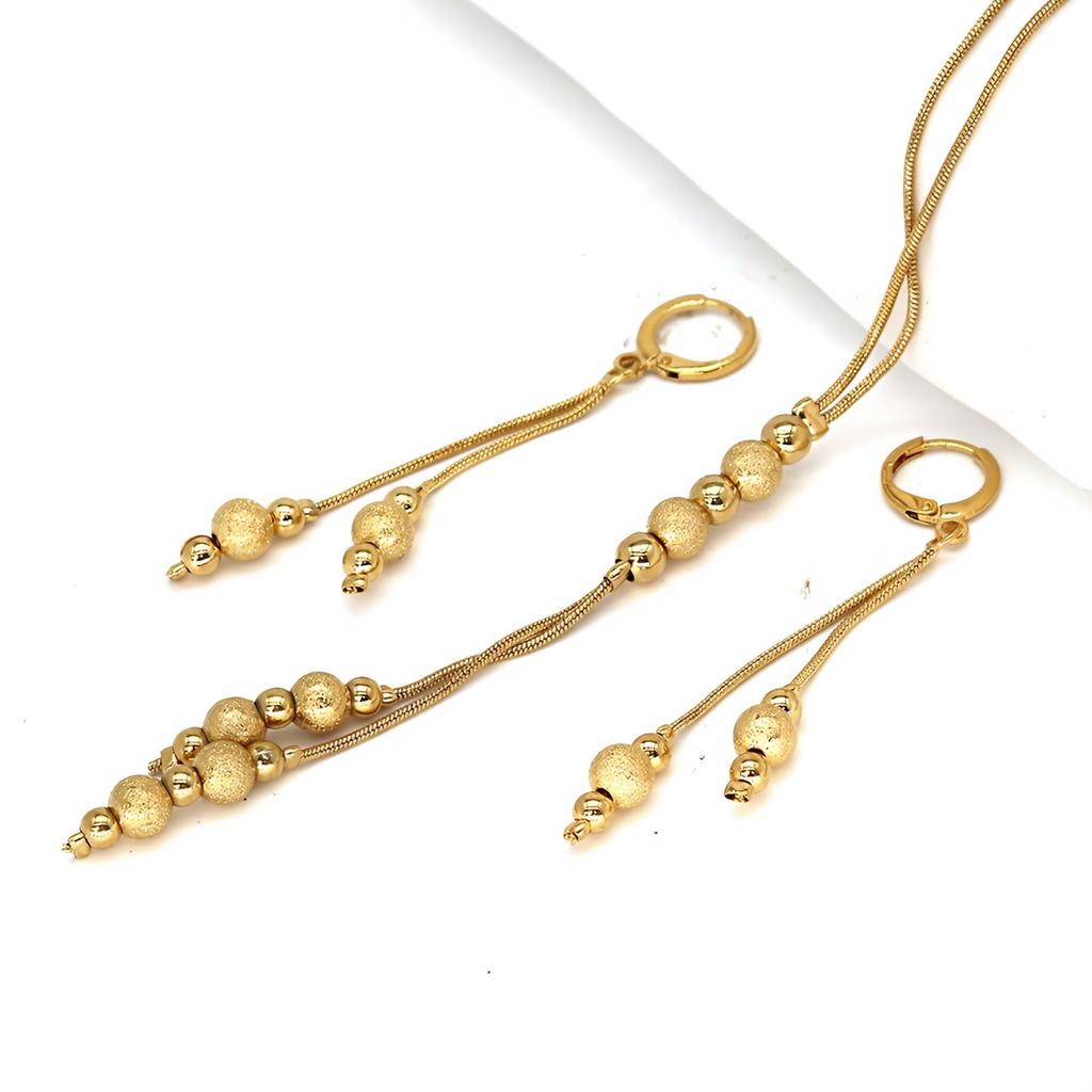 Golden Radiance Jewelry Set