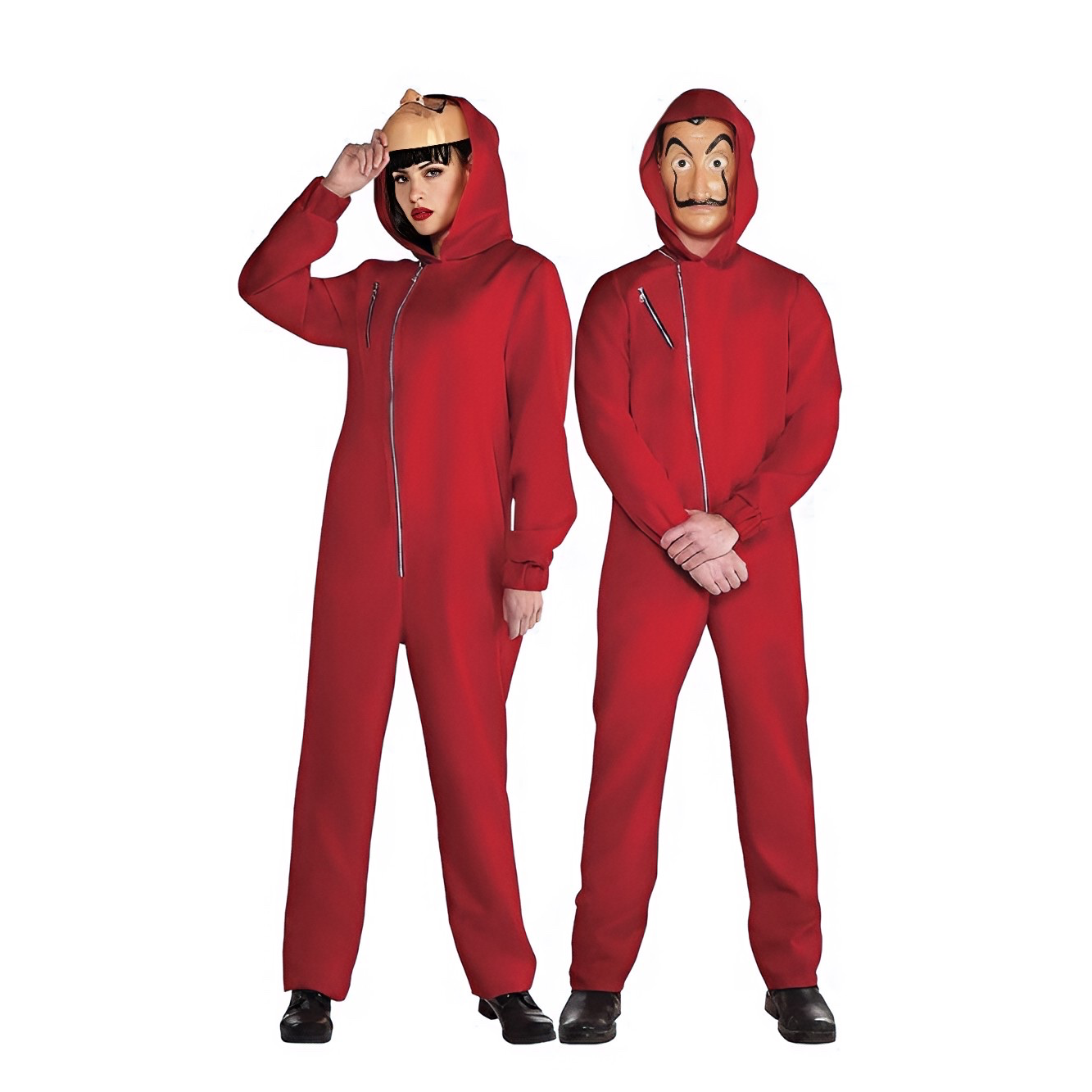 Red Costume with Mask