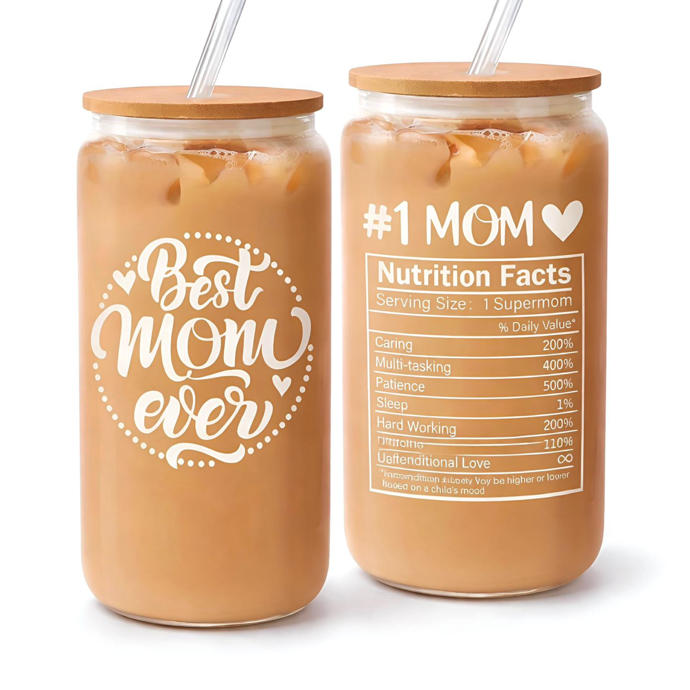 Best Mom Glass Tumbler