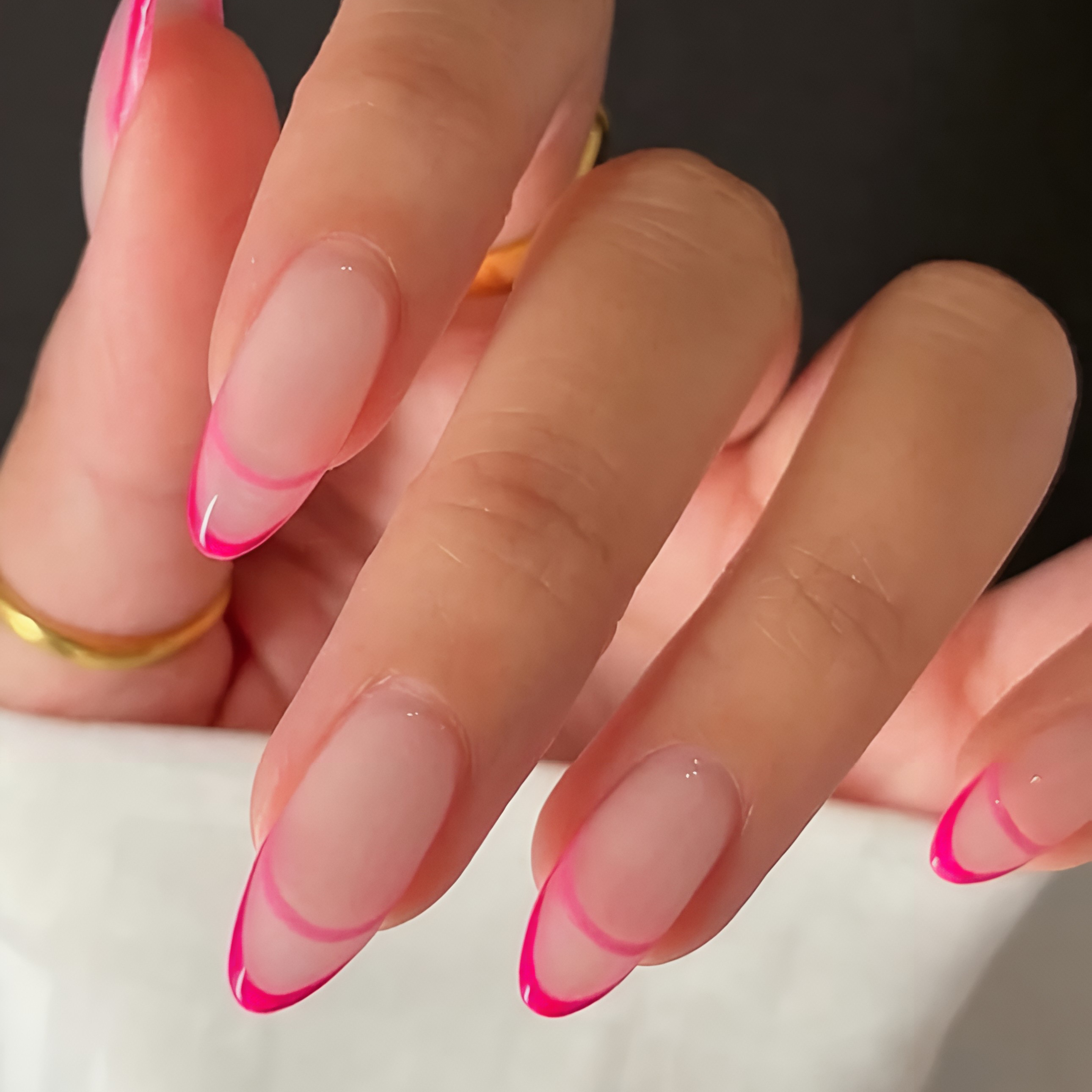Double Drip Press-on Nails