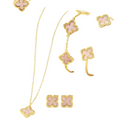 Rosé Clover Jewelry Set