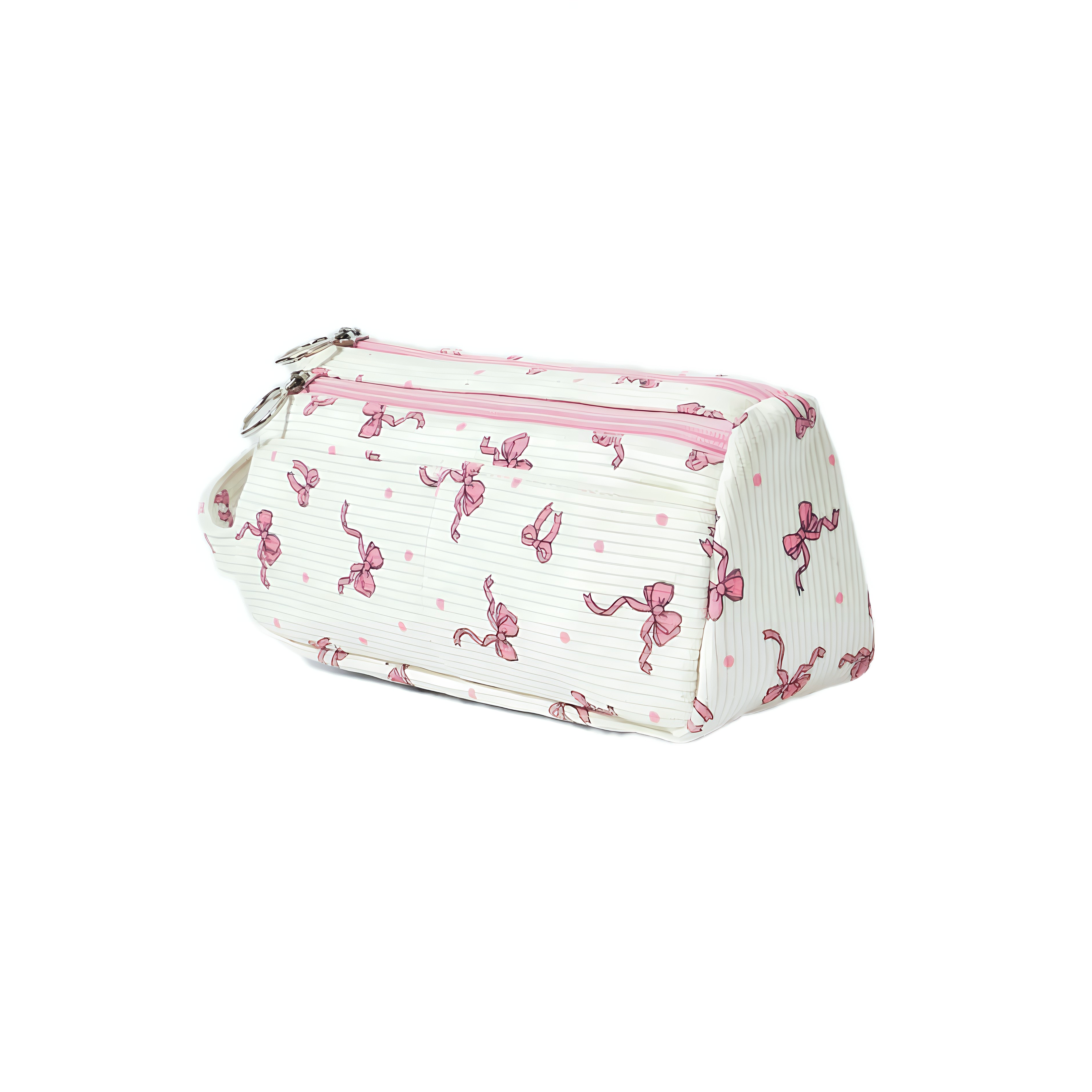 Pink Bow Pouch