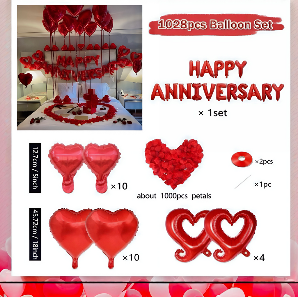 Cherished Anniversary Balloons