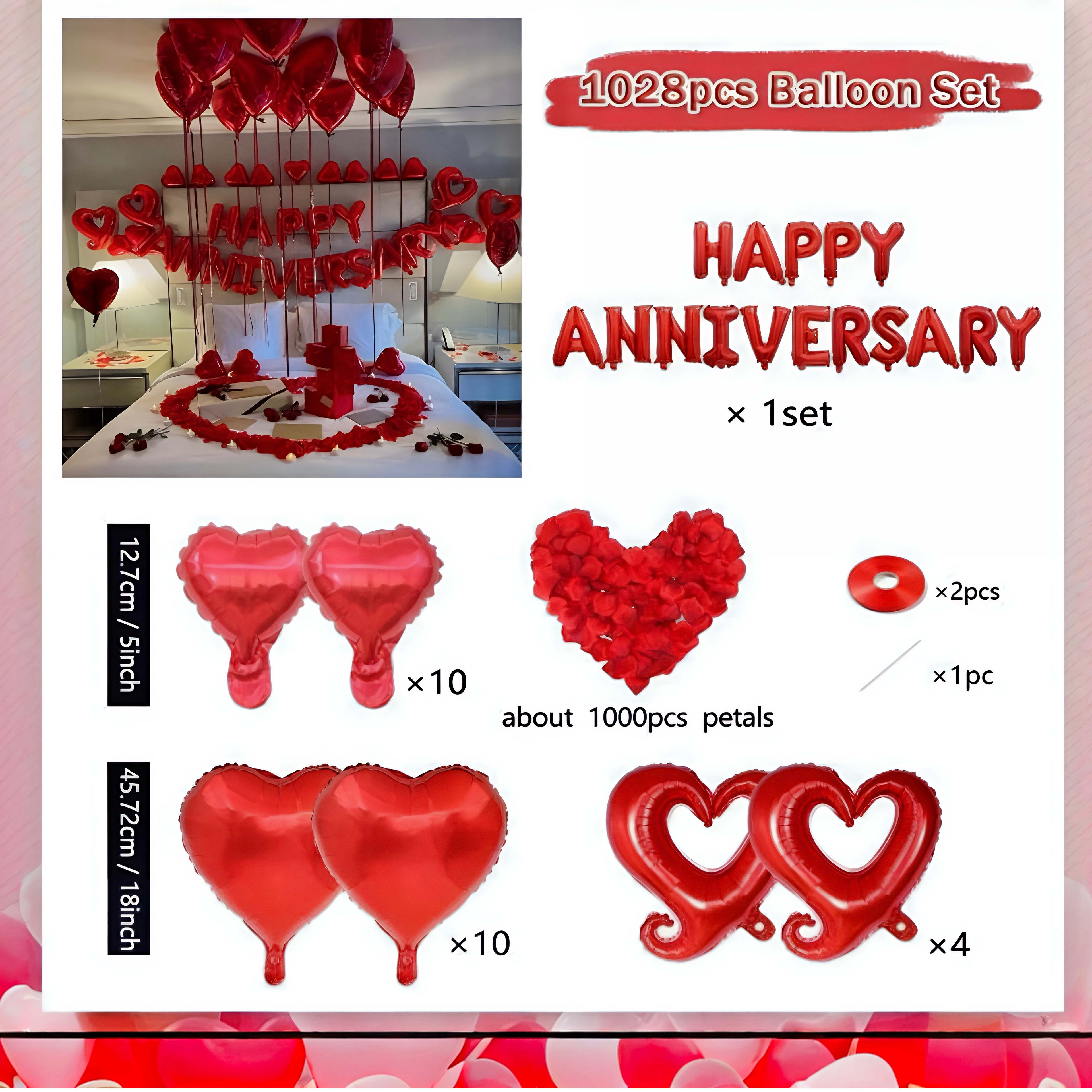 Cherished Anniversary Balloons