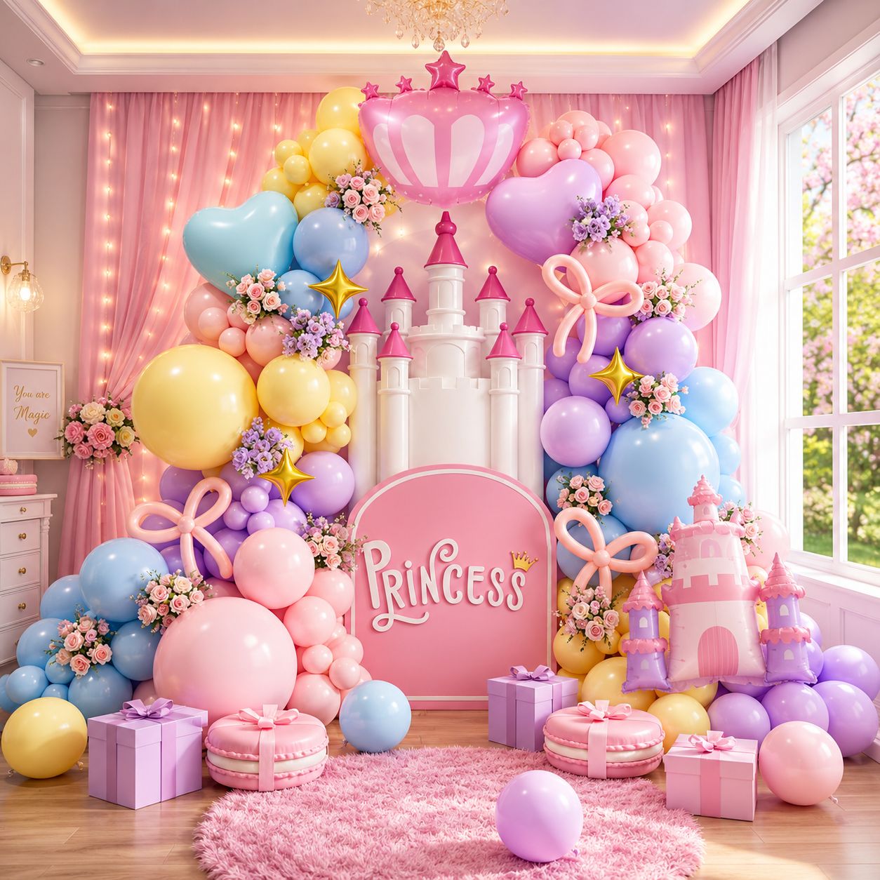 Princess Balloon Arch Kit