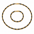 Midnight Elegance Jewelry Set - Men's Bracelet | Asena Boutique Qatar