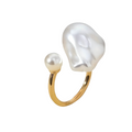 Double Pearl Ring