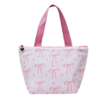 Pink Bow Tote Bag