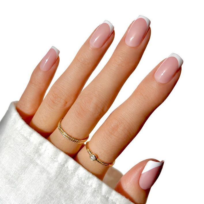 Blush French Ombre Press-On Nails - Press-On Nails | Asena Boutique Qatar