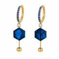 Royal Blue Drop Earrings