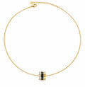 Gold Barrel Pendant Necklace - Women's Necklace | Asena Boutique Qatar