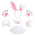 Kids White Bunny Costume Set - Party Costume | Asena Boutique Qatar