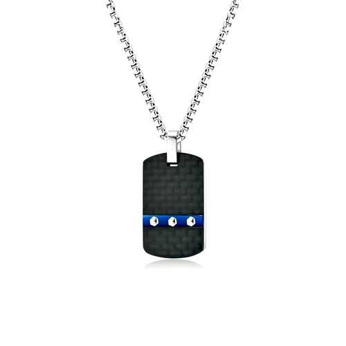 Carbon Edge Necklace
