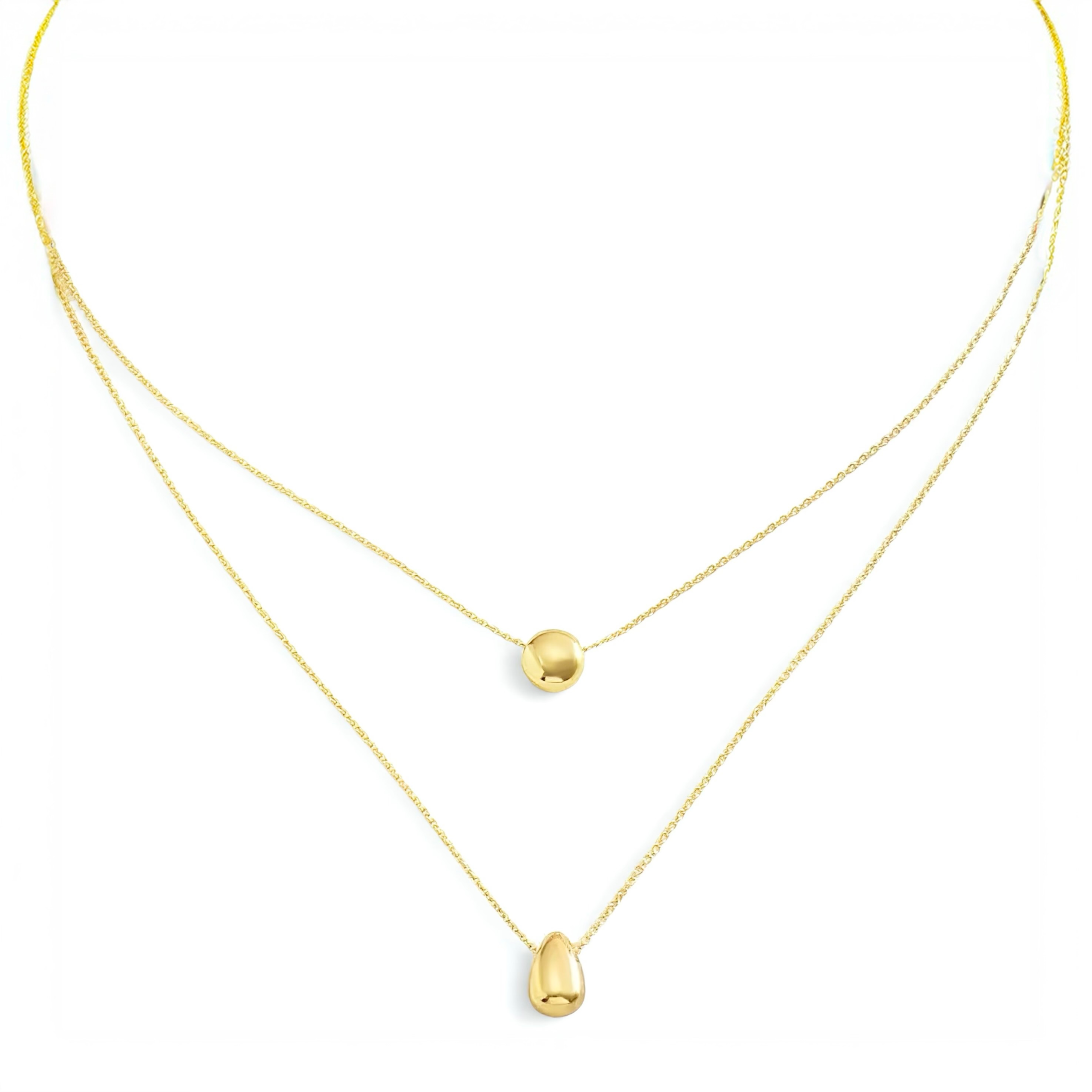 Golden Drops Necklace
