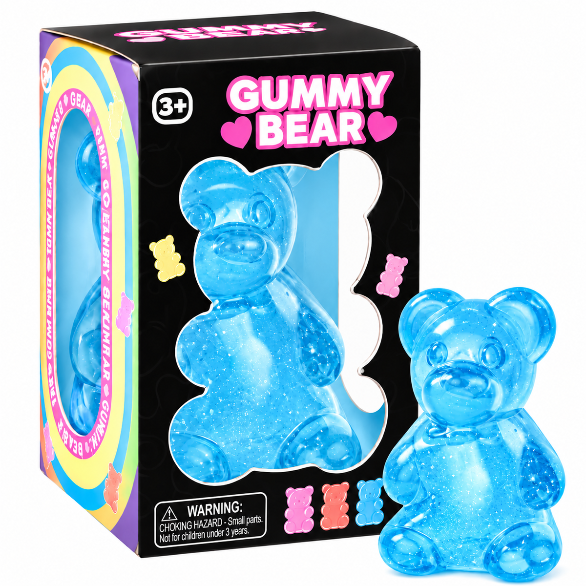 Blue Gummy Bear - Squishy Toy | Asena Boutique Qatar
