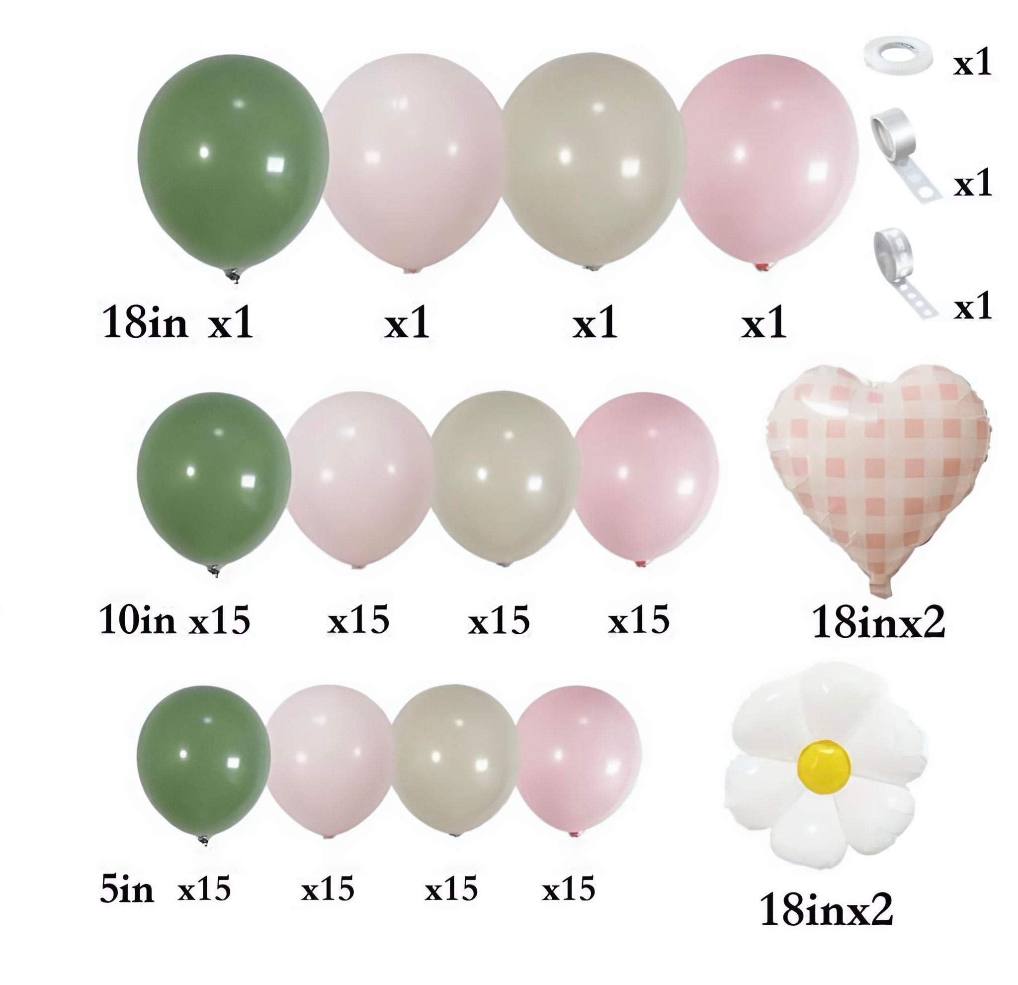 One Silly Goose Balloon Garland Kit - Balloon | Asena Boutique Qatar