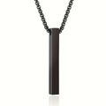Axis Bar Necklace