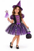 Girls Purple Dress-Up Costume Set - Party Costume | Asena Boutique Qatar