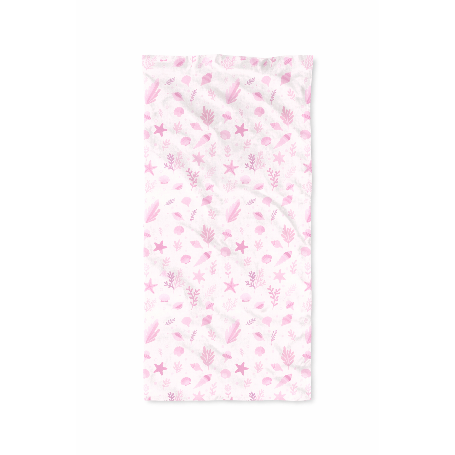 Pink Ocean Beach Towel