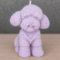 Dapper Poodle Scented Candle 5cm(Purple)