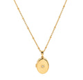 Gold Locket Necklace - Women's Necklace | Asena Boutique Qatar
