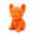 Pawfect Pug Scented Candle 6cm (Orange)