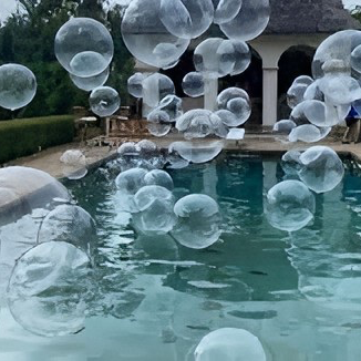Transparent Bobo Balloons (50pcs)