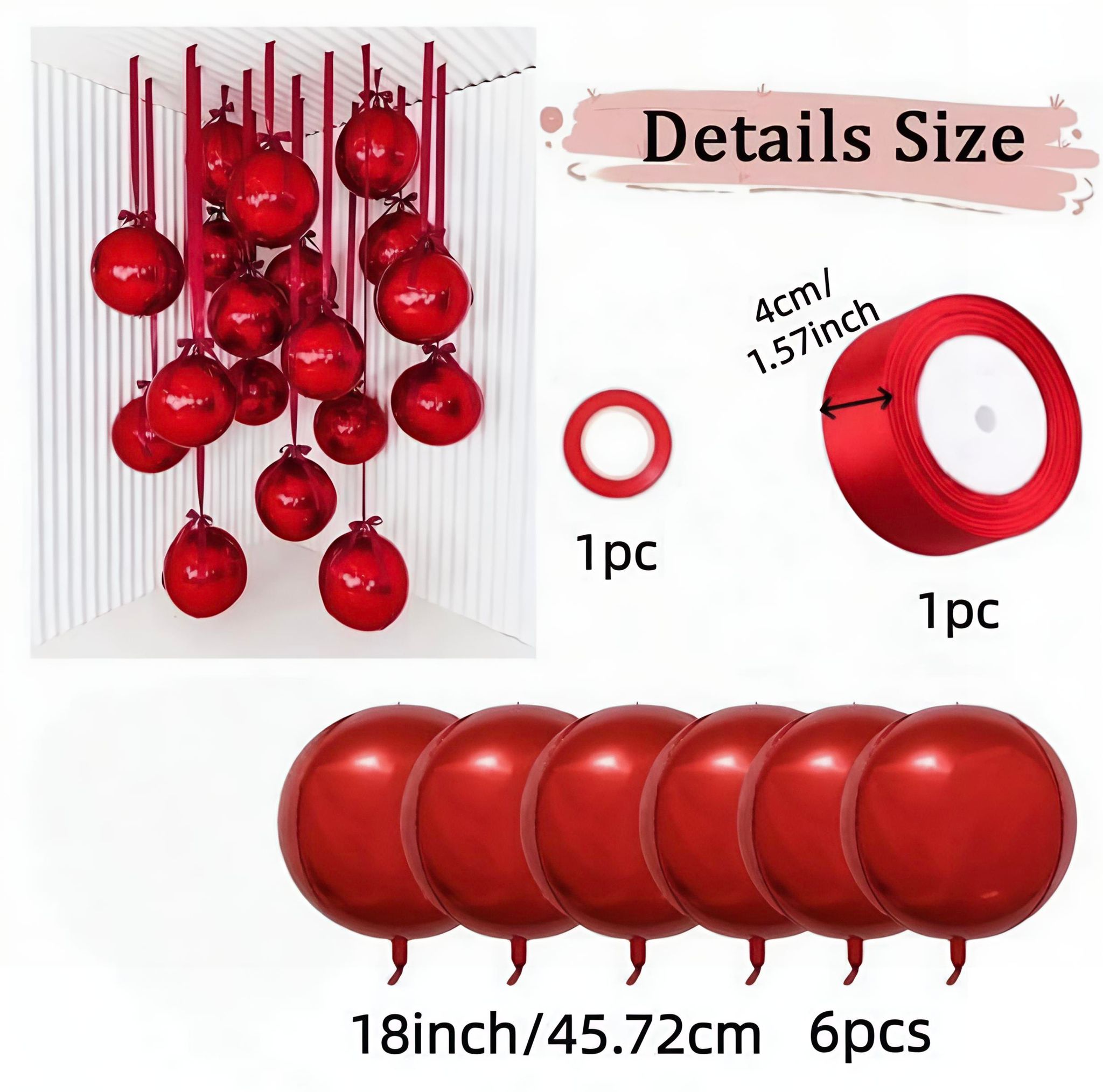 Red Balloon Hanging