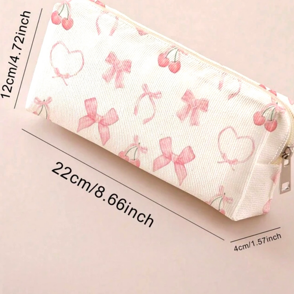 Cherry Bow Pencil Case 1