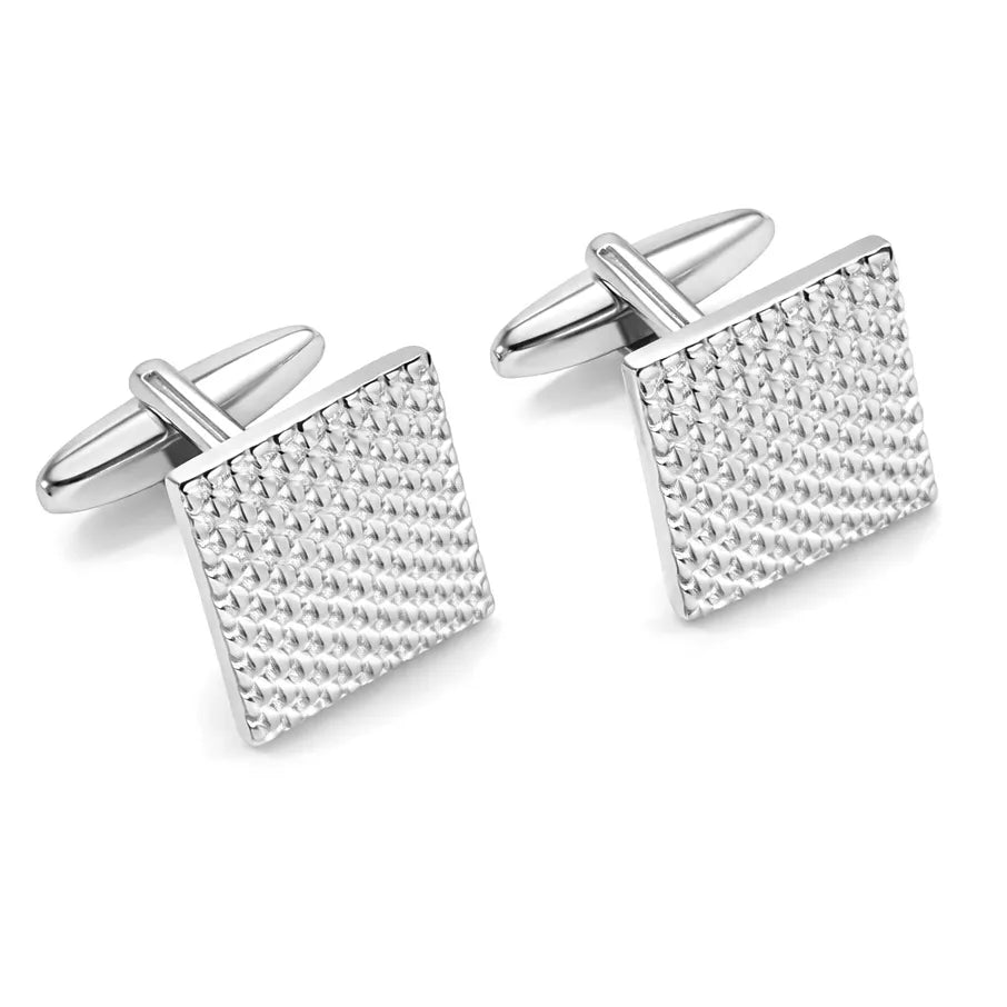Elite Silver Cufflinks