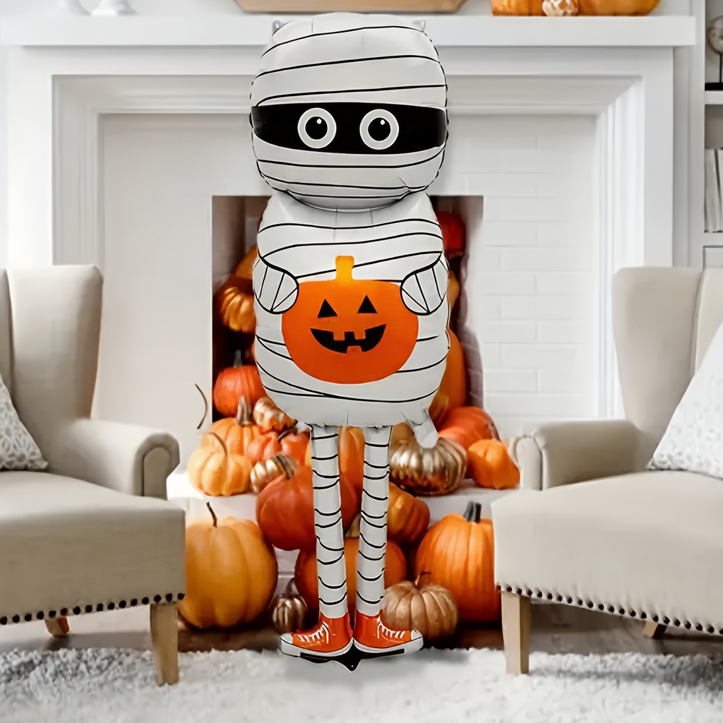 Mummy Pumpkin Balloons