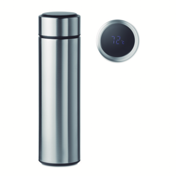 Stainless Steel Bottle With Touch Thermometer