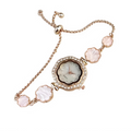 Rose Gold Bracelet Petal Watch - Women's Bracelet | Asena Boutique Qatar