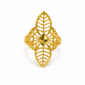 Leaf Filigree Ring - Women's Ring | Asena Boutique Qatar