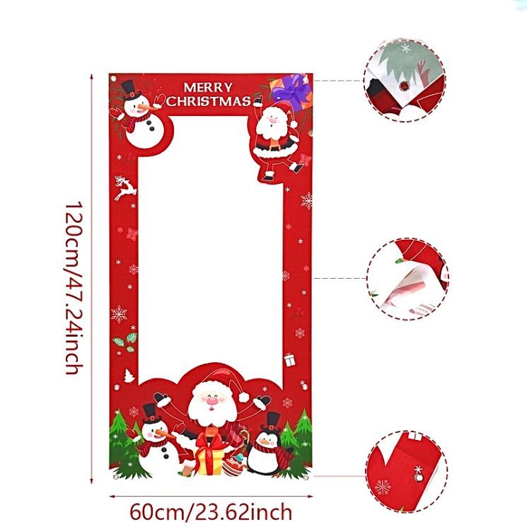Festive Photo Frame Backdrop